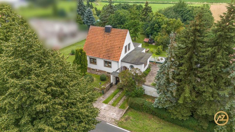 „Haus in Drackenstedt mit 1.830 m² Grundstück, Garage und Werkstatt“